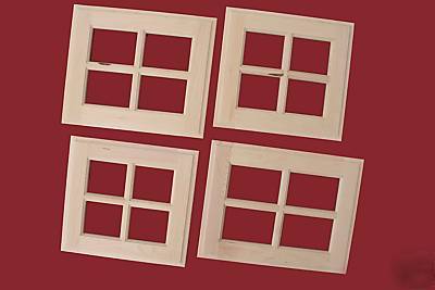 Custom maple raised panel & glass frame cabinet doors