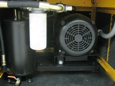 New eaton 25 hp 3 phase rotary screw air compressor 