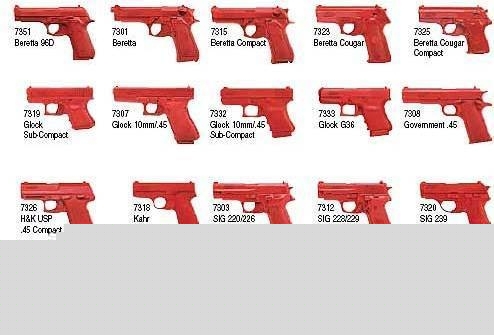Asp red training instruction replica gun / : 7408