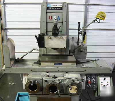 Brown & sharpe 818 micromaster auto surface grinder dm