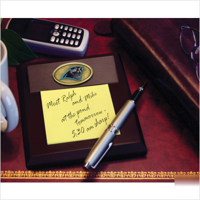 The memory company carolina panthers memo pad holder