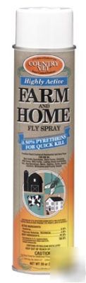 Country vet farm & home highly active fly spray works 