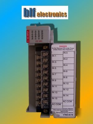 1769-IA16 allen bradley compactlogix 120AC input tested