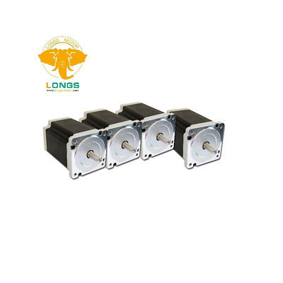 4PCS NEMA34 stepper motor 1318OZ-in cnc mill or router 