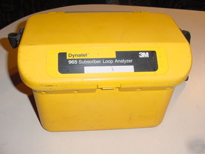 Exec 3M dynatel 965 subscriber loop tester calibrated
