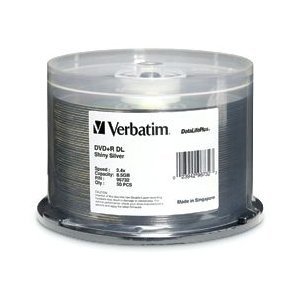 Verbatim 96732 -50PK dvd+r dl 2.4X 8.5GB 