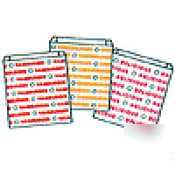 Delicious print sandwich/hamburger wax bags - # 7