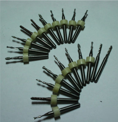20 carbide micro endmill assortment pcb cnc router bits