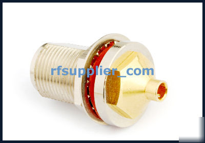 20 pcs n female connector bulkhead semi-rigid RG402