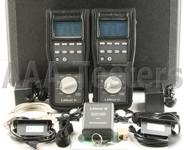 Datacom textron lancat vx 100 mhz CAT5 certifier tester