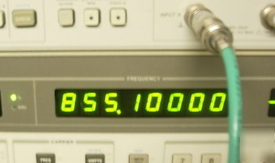 Hp 5342A microwave frequency counter hi-stab *works* 