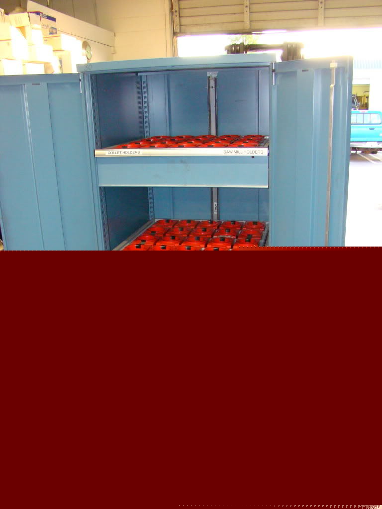 Lista cnc collet holder tool storage cabinet 4 drawer