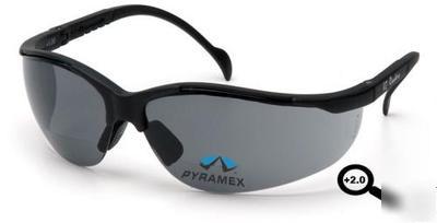 Cheater safety glasses +2.00 vii reader eyewear lot 6PR