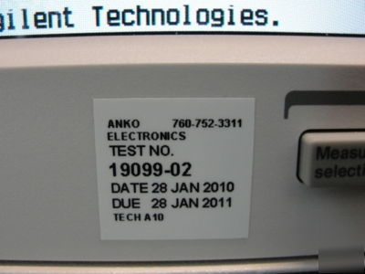 Hp / agilent E5515C 8960 series communication test set