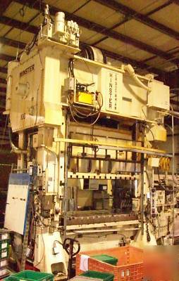 300 ton minster straight side double crank press