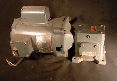 Boston gear 1/4 hp motor & speed reducer - 300 series 