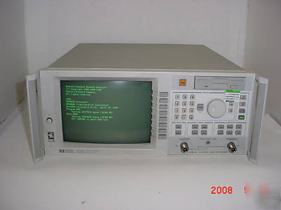 Hp / agilent 8712ET rf network analyzer w/option 1EC 