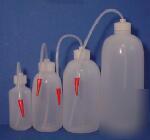 Wash bottles 4 sizes plastic rinse flexible nozzle