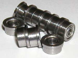 10 flanged bearing lot 2X5 2X5X2.3 vxb bearings