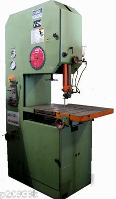 Dake/johnson vh-24 vertical band saw - 24