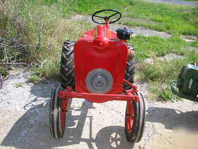 Wheel horse ride away senior tractor, restored, nice 